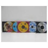 Large Lot of Assorted Loose Disc Video Games - Playstation 1, PS2, Xbox etc
