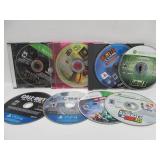 Large Lot of Assorted Loose Disc Video Games - Playstation, Xbox