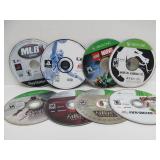 Large Lot of Assorted Loose Disc Video Games - Playstation, Xbox