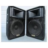 Quality Large YAMAHA Speaker Set w/Stands - Model S1151V