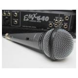 Working YAMAHA Model EMX 640 Powered Mixer w/Microphone