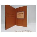 Beautiful Large NORMAN ROCKWELL Art Book w/Leather Case - Hand Signed by Rockwell