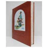 Beautiful Large NORMAN ROCKWELL Art Book w/Leather Case - Hand Signed by Rockwell