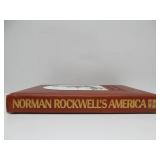 Beautiful Large NORMAN ROCKWELL Art Book w/Leather Case - Hand Signed by Rockwell