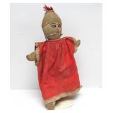 Antique Folk Art Hand Made Cloth Doll