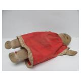 Antique Folk Art Hand Made Cloth Doll