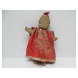Antique Folk Art Hand Made Cloth Doll