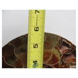 Lovely Large Genuine Natural Ammonite Specimen w/Quartz/Crystals