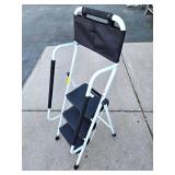 Like-New or Brand New HB TOWER Folding Stepladder w/Railings