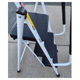 Like-New or Brand New HB TOWER Folding Stepladder w/Railings