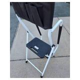 Like-New or Brand New HB TOWER Folding Stepladder w/Railings