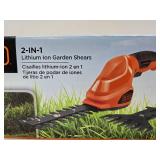 Like-New Black & Decker 2-in-1 Lithium Ion Garden Sheers