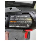 Very Nice Condition CRAFTSMAN VSR Cordless Drill Driver w/Case