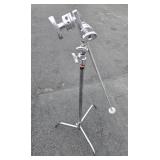 Quality Heavy Duty MATTHEWS Chrome Guitar Stand