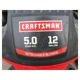Nice Condition CRAFTSMAN Shop Vacuum w/Many Attachments & Supplies