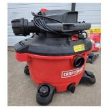 Nice Condition CRAFTSMAN Shop Vacuum w/Many Attachments & Supplies
