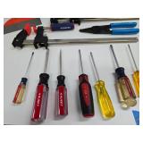 Very Nice Lot of Assorted Good Hand Tools Clamps Saw etc