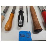 Very Nice Lot of Assorted Files & Some Chisels