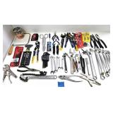 Very Nice Condition Lot of Assorted Good Hand Tools Wrench Sets etc