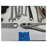 Very Nice Condition Lot of Assorted Good Hand Tools Wrench Sets etc