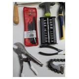 Very Nice Condition Lot of Assorted Good Hand Tools Wrench Sets etc
