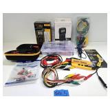 Excellent Estate Lot of Electrical Tools Volt Meters Voltage Testers etc