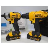 Excellent Like New Estate Lot of DEWALT Tools & Bag