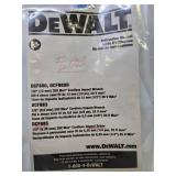 Excellent Like New Estate Lot of DEWALT Tools & Bag