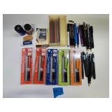 Group of Brand New PILOT Parallel Pens Writing Instruments Ink etc