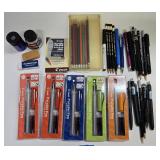 Group of Brand New PILOT Parallel Pens Writing Instruments Ink etc