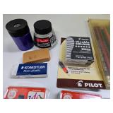 Group of Brand New PILOT Parallel Pens Writing Instruments Ink etc