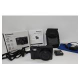 Excellent Condition Panasonic LUMIX DC-ZS70 4K Camera w/Battery, Charger Case etc