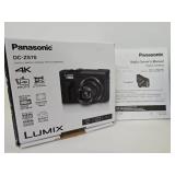 Excellent Condition Panasonic LUMIX DC-ZS70 4K Camera w/Battery, Charger Case etc