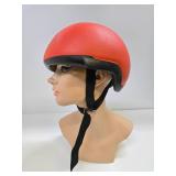 Retro Vintage Orange Racing Helmet