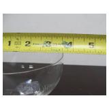 2 Matching Sets of 9 Signed FOSTORIA Glass Goblets #2