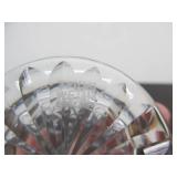 Matching Set of 9 Signed FOSTORIA Glass Goblets #3 - Plus 3 Pieces of Cut Crystal