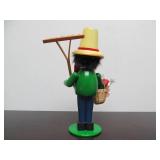 2 Like-New in Original Box Wooden German Smoker Dolls by Steinbach