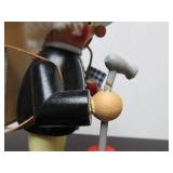 2 Like-New in Original Box Wooden German Smoker Dolls by Steinbach