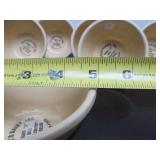 LARGE Lot of Vintage Ovenware Stoneware w/MANY Advertising Bowls SCHWAN