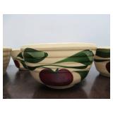 LARGE Lot of Vintage Ovenware Stoneware w/MANY Advertising Bowls SCHWAN