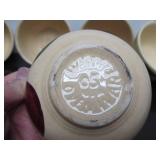 LARGE Lot of Vintage Ovenware Stoneware w/MANY Advertising Bowls SCHWAN