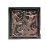 "Deco Serenade Deluxe" Signed Numbered Relief Sculpture by Bill Mack