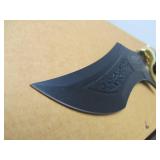 Very Cool Mint in Box Large Fantasy Knife w/Display Stand