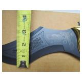 Very Cool Mint in Box Large Fantasy Knife w/Display Stand