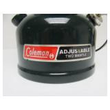 Nice Vintage COLEMAN Adjustable 2-Mantle Lantern w/Case