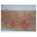 Vintage Unused 1982 Coleco SMURF Power Cycle