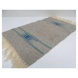 Group of 3 Hand Woven Native American Small Wool Rugs from Ortega