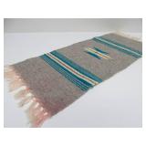 Group of 3 Hand Woven Native American Small Wool Rugs from Ortega