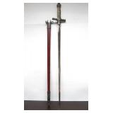 New in Box DENIX Ornate Sword w/Scabbard #2 - 34.5" Length