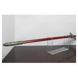 New in Box DENIX Ornate Sword w/Scabbard #4 - 34.5" Length
